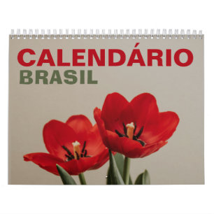 Calendário Brasil com Feriados Brazil 2026 Calendar