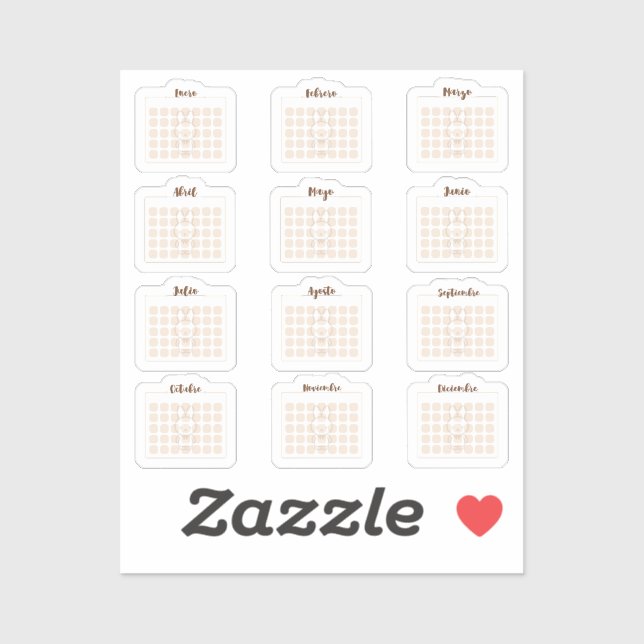 Calendario libre mensual (Sheet)