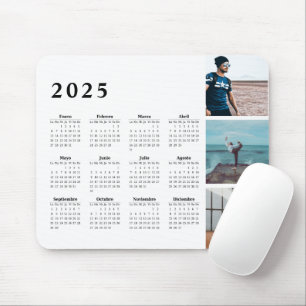 Calendario personalizado Galería 2025 Mouse Mat