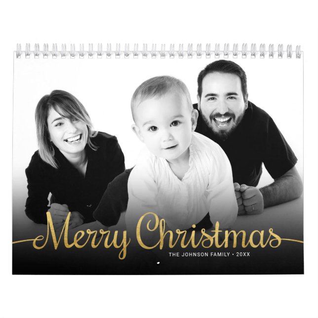 Calendars Family Photo Merry Christmas (Cover)