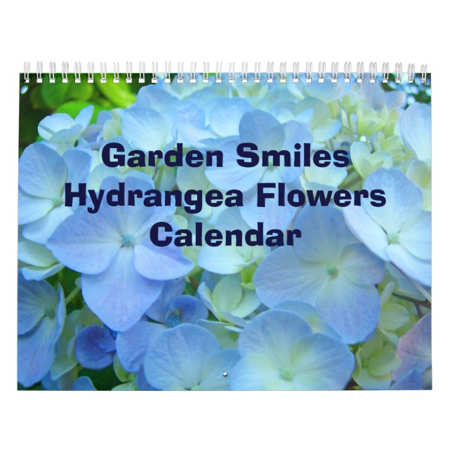 Calendars Garden Smiles Hydrangea Flowers Gifts (Cover)
