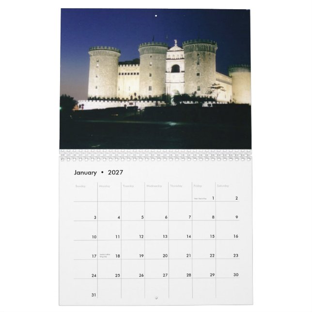 Calender1-Castel Calendar (Jan 2027)
