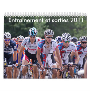 Calendrier d'entrainements et sorties 2011 calendar