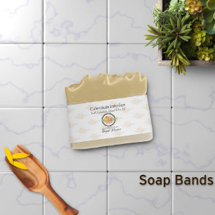 Calendula Artisan Soap Band Wrap Packaging Invitation Belly Band