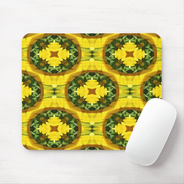 Calendula Garden....... Mouse Mat (With Mouse)