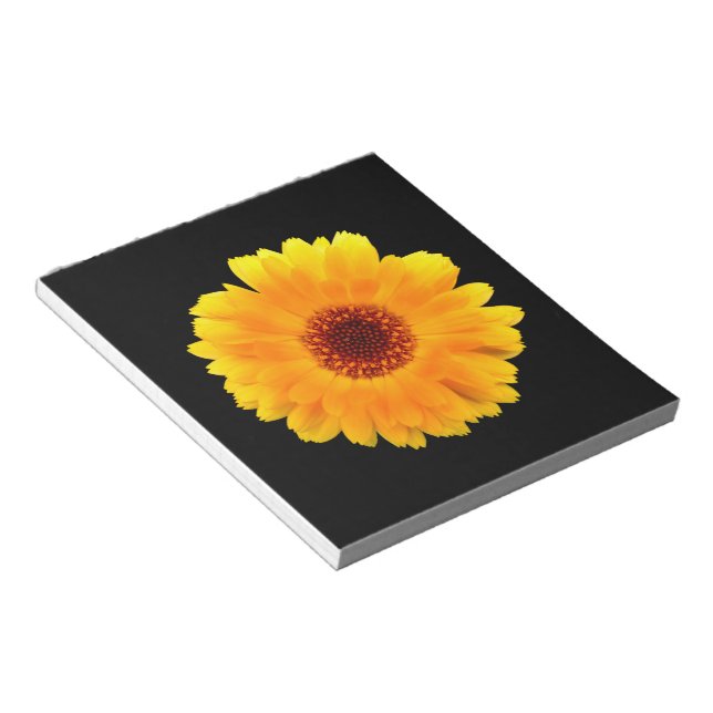 Calendula Officinalis Notepad (Angled)