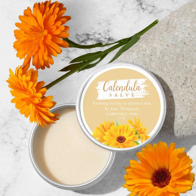 Calendula Salve / balm Label (Creator Uploaded)