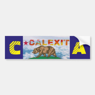 CALEXIT Bumper Sticker