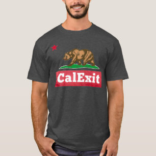 CalExit  California Exit United States Secede T-Shirt