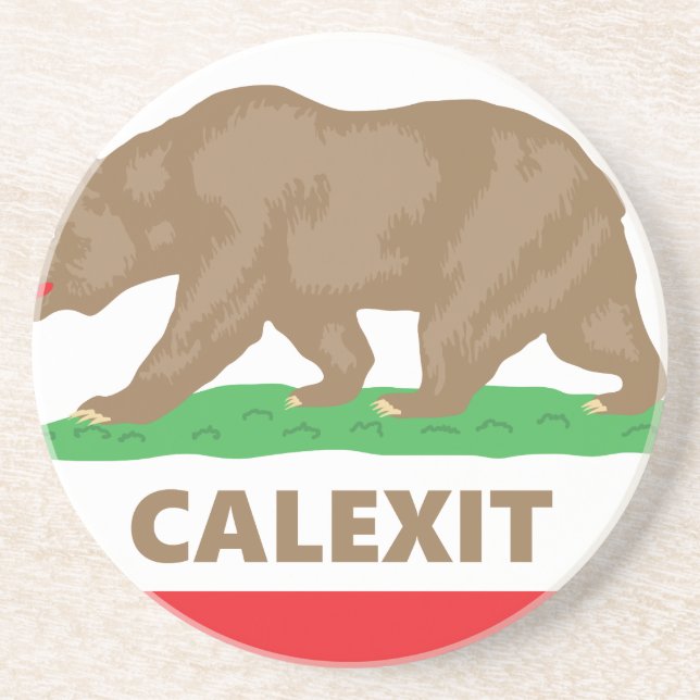 Calexit Coaster (Front)