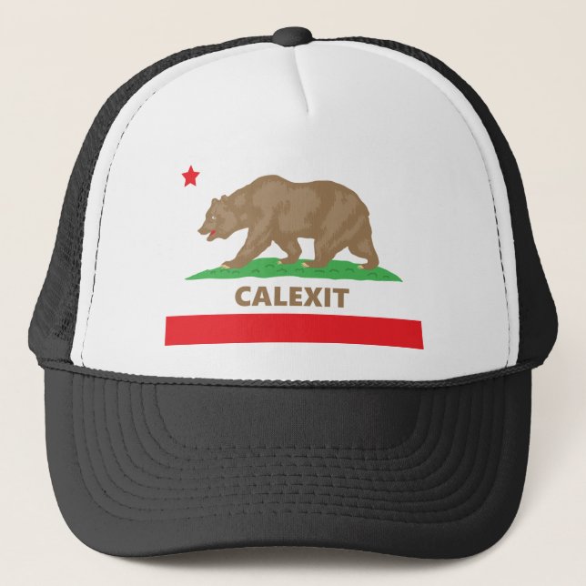 Calexit Trucker Hat (Front)