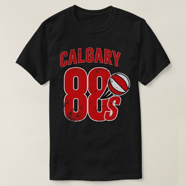 Calgary 88s T-Shirt (Design Front)