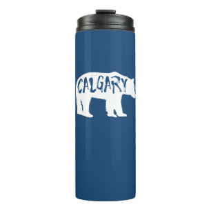 Calgary Alberta Bear Thermal Tumbler