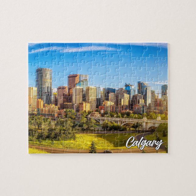 Calgary, Alberta, Canada Jigsaw Puzzle (Horizontal)