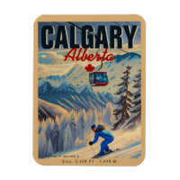 Calgary Alberta Canada Skiing Souvenirs 1950s