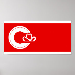 Calgary, Alberta flag Poster