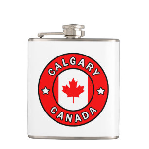 Calgary Canada Hip Flask