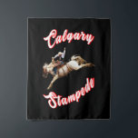 Calgary Canada Hourse July Riders Calgary Stampede Tapestry<br><div class="desc">Calgary Canada Hourse July Riders Calgary Stampede. Best gifts Calgary Stampede t-shirts, National Horse Day Mugs, National Best Friend Day Stickers, National Help A Horse Day Greeting Cards, World Horse Day Premium Scoop, National Horse Protection Day iPhone Case, National Day of the Cowboy Tapestry, National Day of the Cowgirl Hoodies,...</div>
