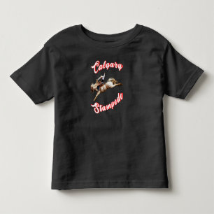 Calgary Canada Hourse July Riders Calgary Stampede Toddler T-Shirt