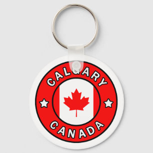 Calgary Canada Key Ring