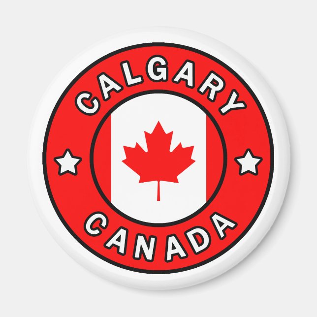 Calgary Canada Magnet (Front)