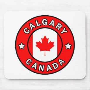 Calgary Canada Mouse Mat