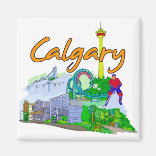 Calgary - Canada.png Magnet