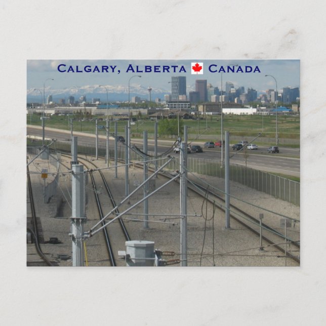 Calgary Canada Postcard (Front)