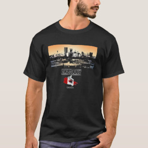 calgary canada Skyline Vacation Souvenir city T-Shirt