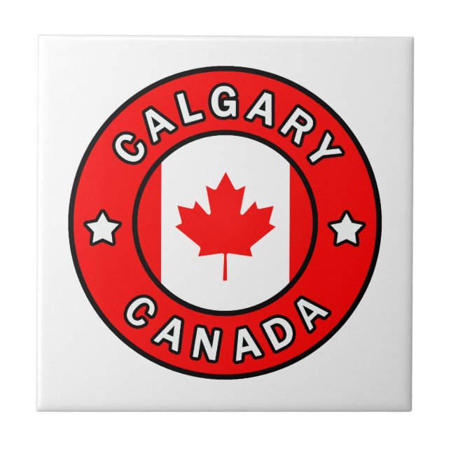 Calgary Canada Tile (Front)