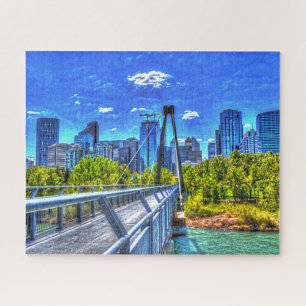 Calgary City Skyline. Jigsaw Puzzle