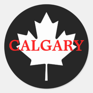 Calgary Classic Round Sticker