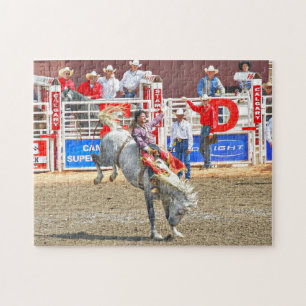 Calgary Cowboys and Rodeo. Jigsaw Puzzle