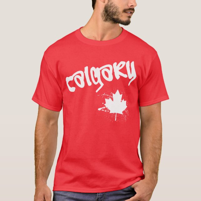 Calgary Graffiti T-Shirt (Front)