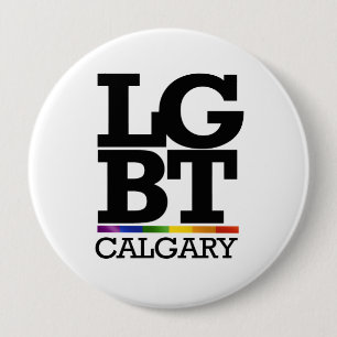 CALGARY LGBT -.png 10 Cm Round Badge