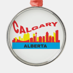 Calgary Metal Tree Decoration