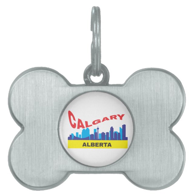 Calgary Pet Name Tag (Front)