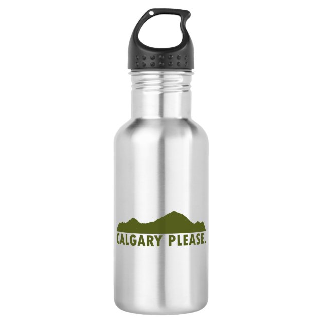 Calgary Please 532 Ml Water Bottle (Front)