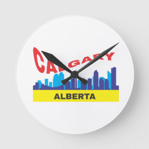 Calgary Round Clock
