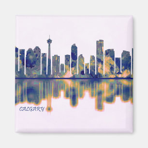 Calgary Skyline Magnet
