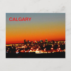 Calgary Sunrise Postcard