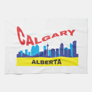 Calgary Tea Towel