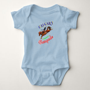 Calgary Yeehaw Stampede Baby Bodysuit