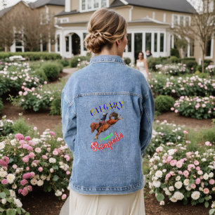 Calgary Yeehaw Stampede Denim Jacket