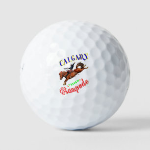 Calgary Yeehaw Stampede Golf Balls