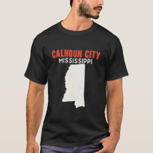 Calhoun City Mississippi USA State America Travel T-Shirt