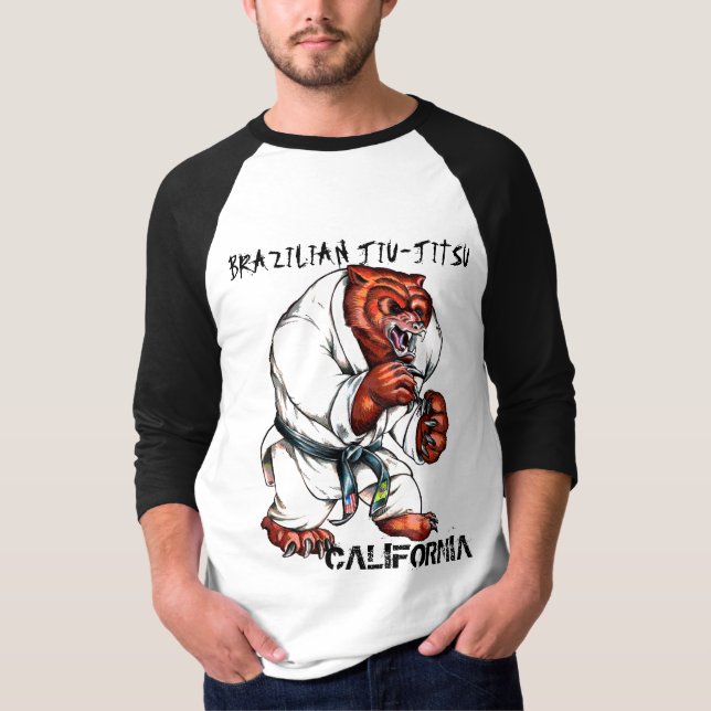 CALI BEAR BJJ SHIRT (Front)
