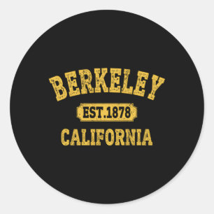 Cali Berkeley California Ca Berkeley Classic Round Sticker
