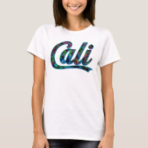 Cali Bold Script Logo (Colourful Tie-Dye)