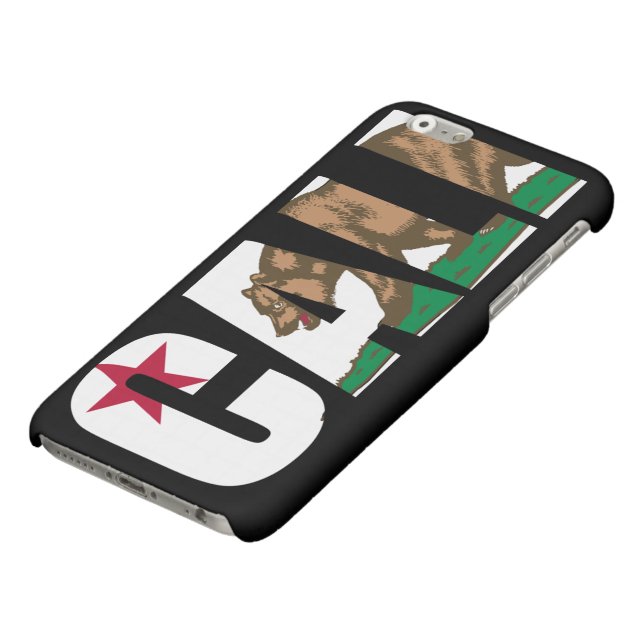 Cali California Flag iPhone Case (Top)